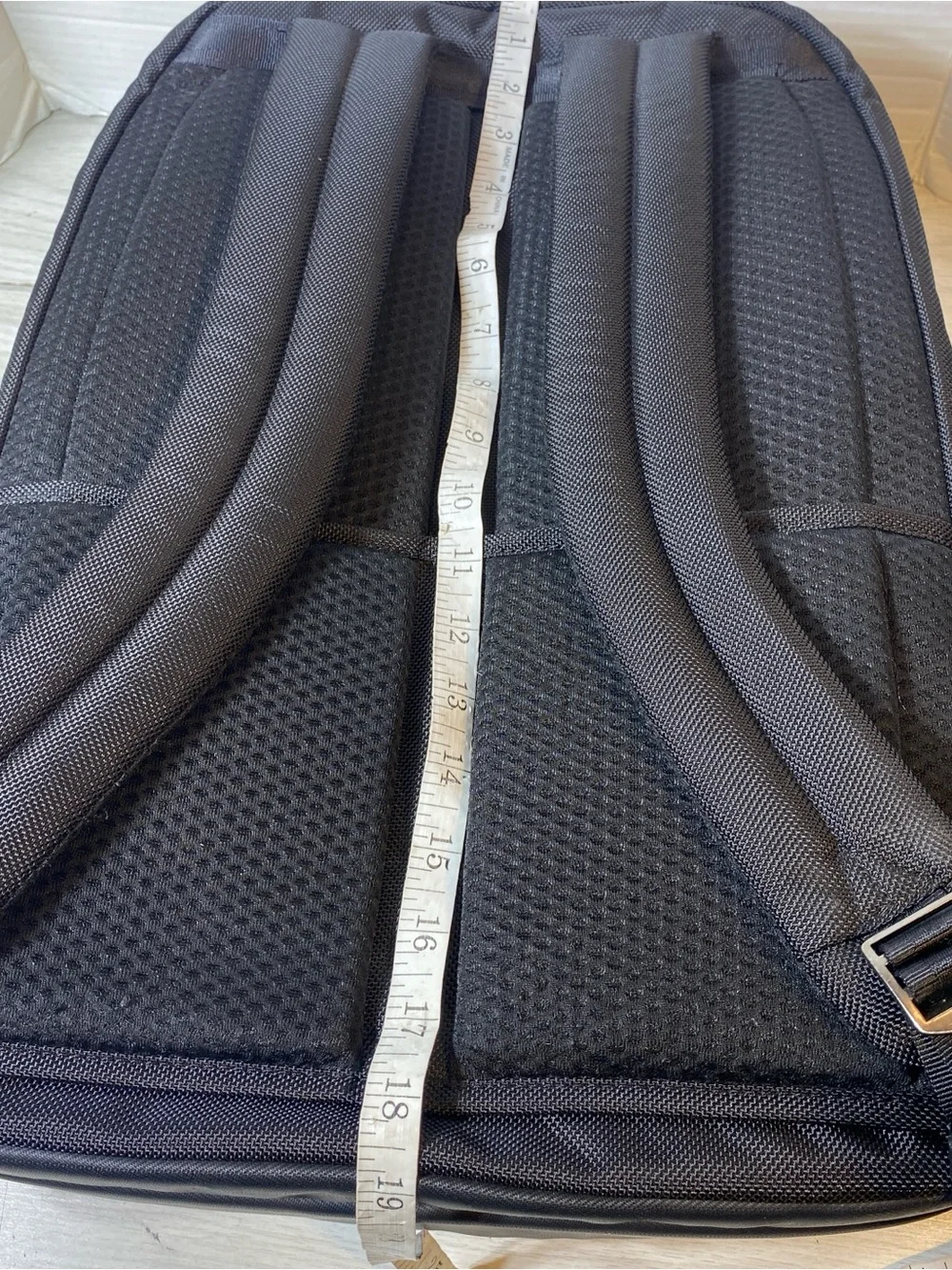 Briggs & Riley @work Large Cargo Backpack Black Laptop Travel Bag KP436-4 Clean